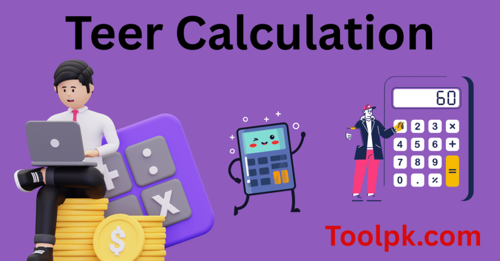Teer Calculation