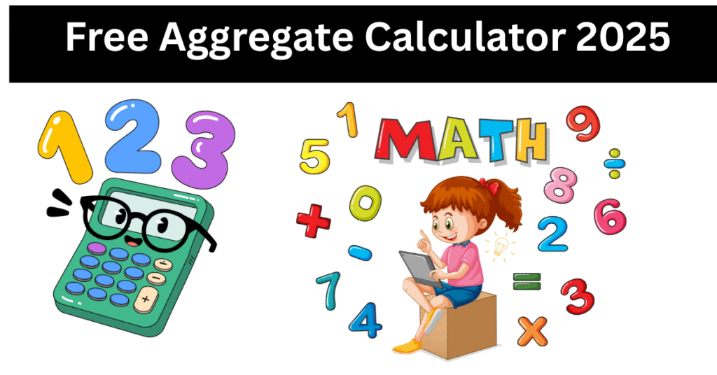 Free Aggregate Calculator 2025